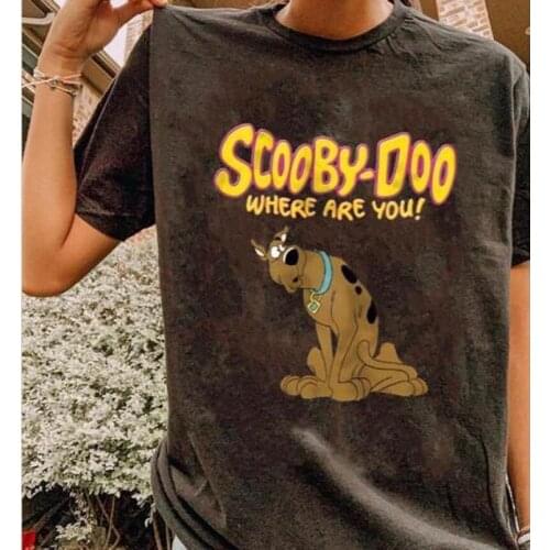 Vintage American Animal Letter Print Oversized T Shirt Women Short Sleeve Harajuku 2021 Summer T Shirt for Women Casual Fashion