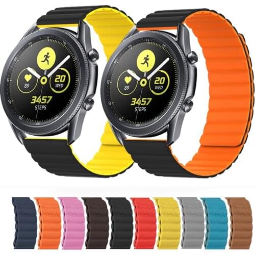 Genuine Leather Watch band Strap for Samsung Galaxy Watch 3 42 46mm Gear S3 Sport WatchBand Quick Release 20 22mm for amazfit