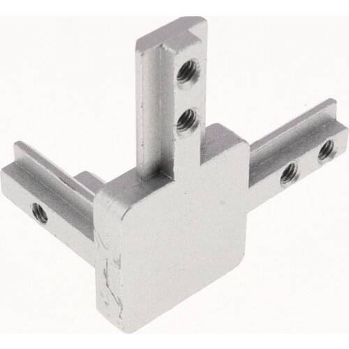L Shape Body, 3 Way 90 Inside Corner Connector for T slot Aluminum Extrusion Profile, 4040 Series EU