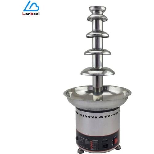 Chocolate Waterfall Machine Fountain Machine Commercial Automatic Wedding Banquet Chocolate Stainless Steel Waterfall Machine