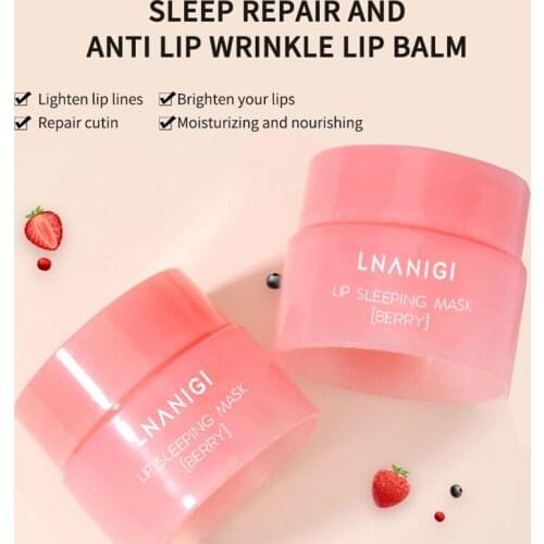 Lip Mask Night Sleep Repair Hydrating Exfoliation Anti-chapped Balm Care Skin Lip Gloss Wholesale