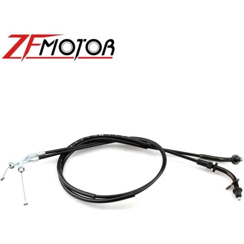 For Yamaha Virago XV250 XV125 Motorcycle Throttle Oil Cables Lines 1 Pair Motorbike Parts Scooter Throttle Wires