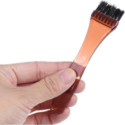 Mini Hair Dyeing Brushes Home DIY Dye Coloring Tools Small Hair Brush Comb Bleach Tint Perm Hairdressing Combs Styling Tools