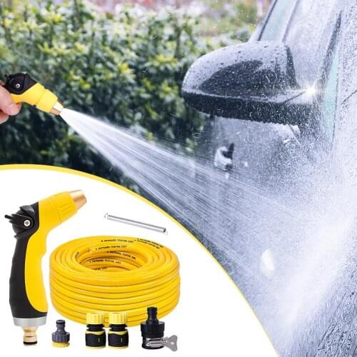 Multifunction Car Washing Gun Metal High Pressure Nozzle Watering Equipment Home Garden Hose for Household Car Cleaning