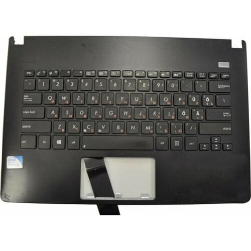 New Russian laptop keyboard for ASUS X301 X301A X301EI X301EB X301U black palmrest top covero