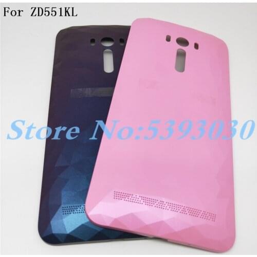 New Battery back cover 5.5" For ASUS Zenfone selfie ZD551KL back battery cover case housing With button