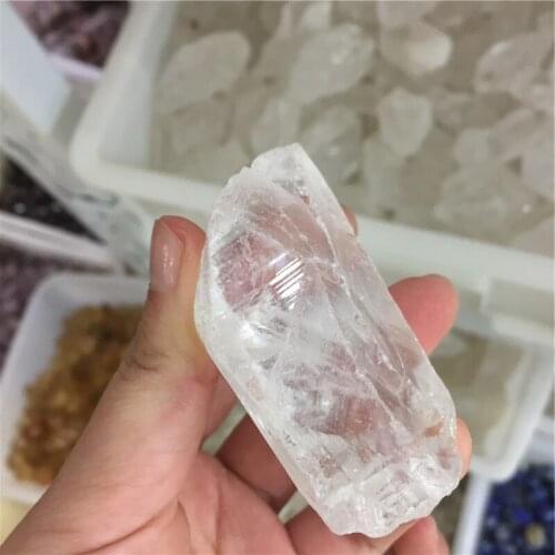 Bulk Wholesale Rough Clear Quartz White Crystal Gravel Tumbled Stones