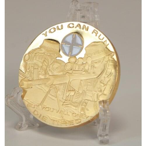 Squadron Commemorative Coins Gilded Plaything Collectibles Gold Coins Gunslinger Gold Coins Challenge Coin Badge Collection