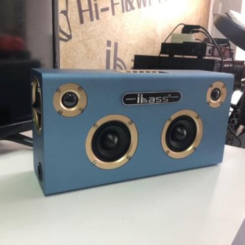 70W Portable Wooden Wired Bluetooth Speaker Home Theater Subwoofer Computer Soundbar HiFi Boombox Built-in DSP Chip Music Center