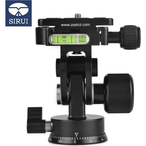Sirui L-10 spherical tripod head SLR camera macro tripod monopod two-dimensional tripod head aluminum alloy material