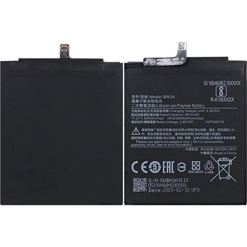 3.85V BN3A 3000mAh Replacement Battery For XiaoMi Redmi Go Batteries mobile phone