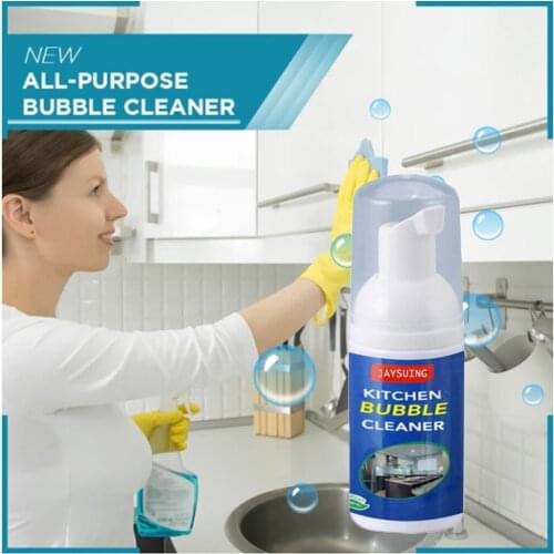 30ml Cleaning Bubble Spray All-Purpose Cleaning Bubble Spray Multi-Purpose Foam Kitchen Household Kitchen Bathroom Cleaner 1pc