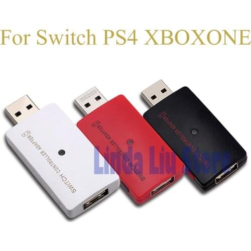 10pcs Adapter converter For NS Switch PS3 PS4 Xbox One 360 Support PC Wireless Controller USB Converter Game Controller Adapter