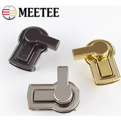 2/5Sets Women Bag Twist Turn Locks Metal Closure Lock Clasps Purse Handbag Replacement DIY Hardware Accessories BF111