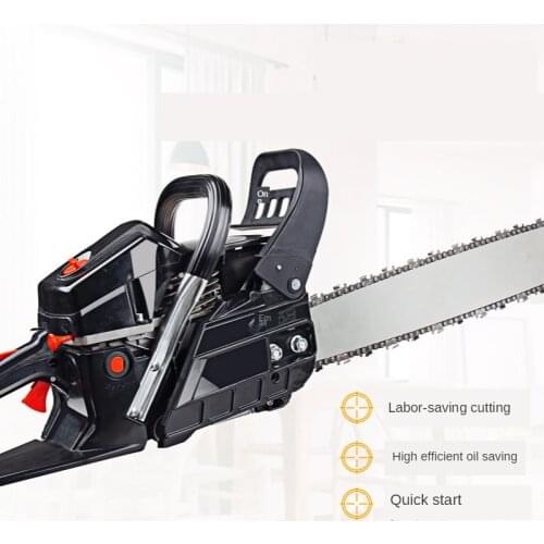 Gasoline chainsaw 2100W 2 stroke multifunctional tree cutting Chain Saw