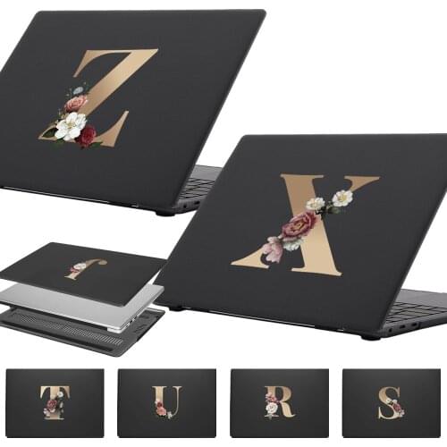 Laptop Case for Huawei MateBook D14/D15/13/14/X Pro 13.9 2019/X 2020/Honor MagicBook 14 15/Pro 16.1 Initial Name Hard Shell