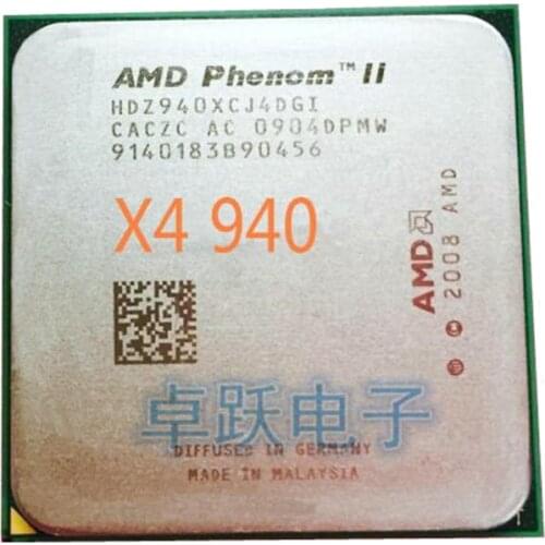 AMD X4 940 x4 940 3.0GHz Quad-Core CPU Processor 125W Socket AM2+/940PIN free shipping