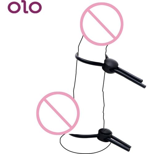 OLO Electric Shork Penis Extender Sex Products Medical Themed Toys Penis Rings Masturbation Sex Toys For Men