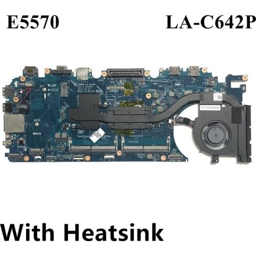 NEW LA-C642P w/ i5-6300U 2GB GPU FOR Dell Latitude 5570 E5570 Laptop Notebook Motherboard CN-0WK23X WK23X Mainboard 100% Tested