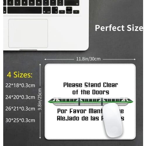 Monorail Green Mouse Pad DIY Print Monorail Wdw Magic Kingdom Transportation