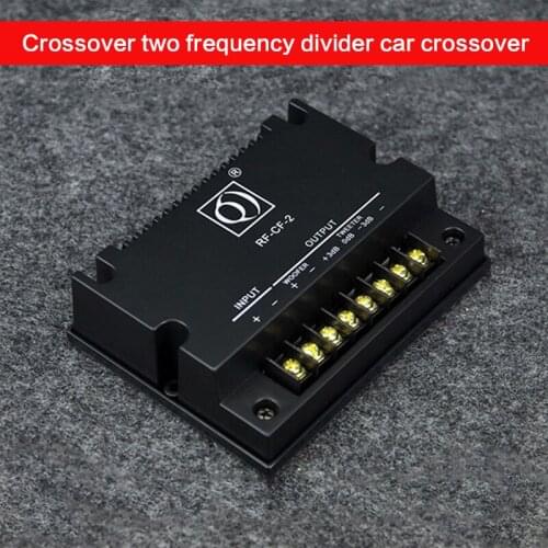 Crossover Two Frequency Divider DIY Car Crossover Fever HiFi High Power High Middle and Low Car Crossover 35Hz-22KHz