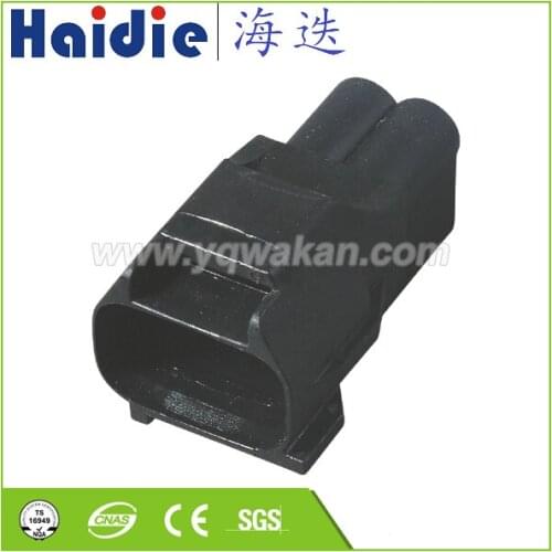 Best Selling PBT Material 2 Pin Sealed Electrical Connectors for Car With Pins and Wire Seals 7282-7023-10