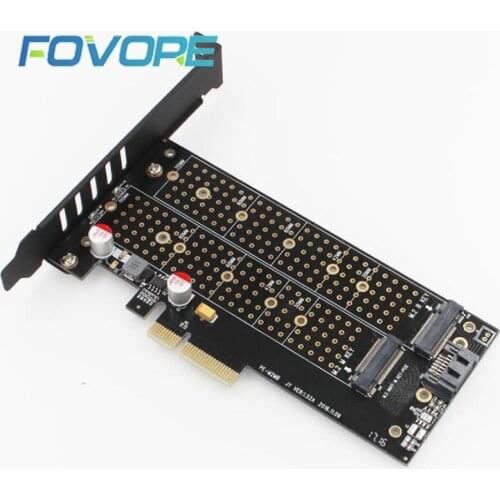 M2 PCI-e converter M2 NVMe to PCI-e converter AHCI M.2 SSD b key PCI-e PCI-express adapter Card
