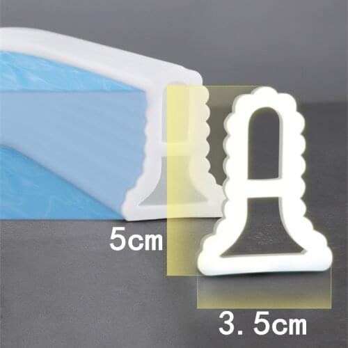 Multi-size Silicone Bathroom Water Stopper retaining strip door washing machine Shower Threshold Water shower dam Flood Barrier