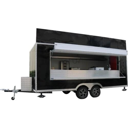 Snack car mobile ice cream food cart mobile caravan food cart catering trucks for sale