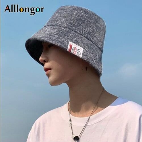 High Quality Fashion Bucket Hat Men Women 2021 Spring Summer Hip Hop Panama Korea Bob Homme Sun Cap Fisherman Hats