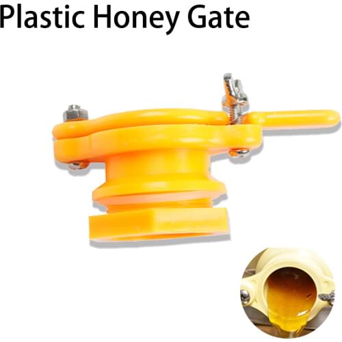 Beekeeping Honey Extractor Yellow Plastic Gate Suitable Bee Faucet Valve Tools Accessories For Beekeeper Supplier Equipment