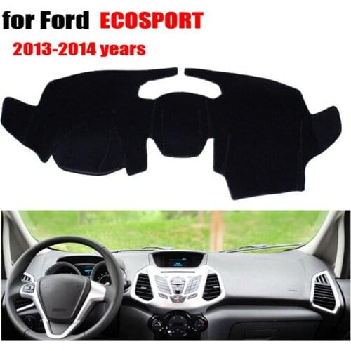 Car dashboard covers mat For Ford ecosport 2013 2014 left hand drives dashmat pad dash covers Instrument platform accessories