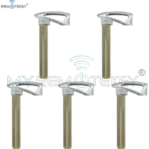 Remtekey 5pcs New type Smart emergency key blade for Hyundai Santa Fe 2013 2014 2015