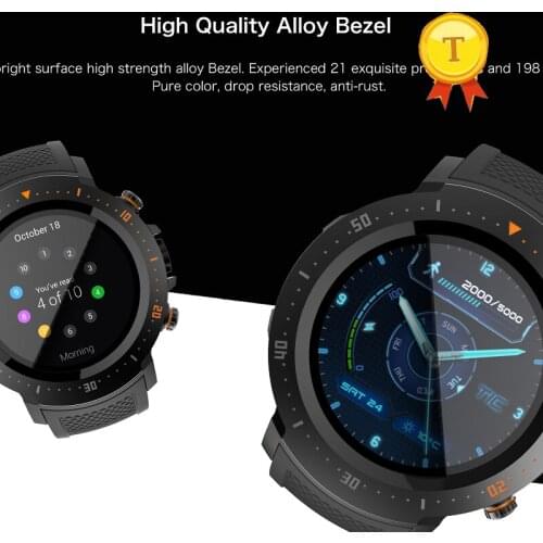 Luxury 4G WIFI Waterproof Smart Watch Sport GPS Watch Phone Pedometer Smartwatch 530mAh battery Heart Rate for iphone 7 8