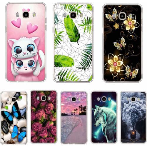 Silicone Case For Samsung Galaxy J5 2016 Soft Case For Samsung J5 2016 Silicon Phone Case For Galaxy J5 2016 J510 SM-J510F Cover