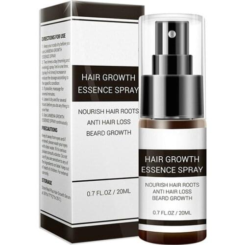 Hair Growth Spray Anti Hair Preventing Baldness Loss Treatment Liquid Pilatory Nourish Protable Hair Care Hotest 20ML