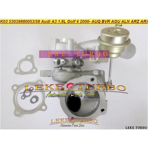 K03 53039880053 53039700053 53039880058 53039700058 Turbo Turbocharger For Audi A3 1.8L For Volkswagen VW Golf IV 00- 1.8T 150HP