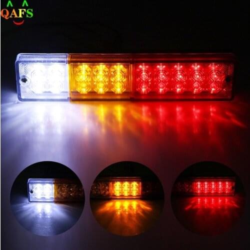 20 leds 12V Waterproof Trailer Taillight Reversing Running Brake Turn Lights Truck LED Tail Light Lamp Yacht Car