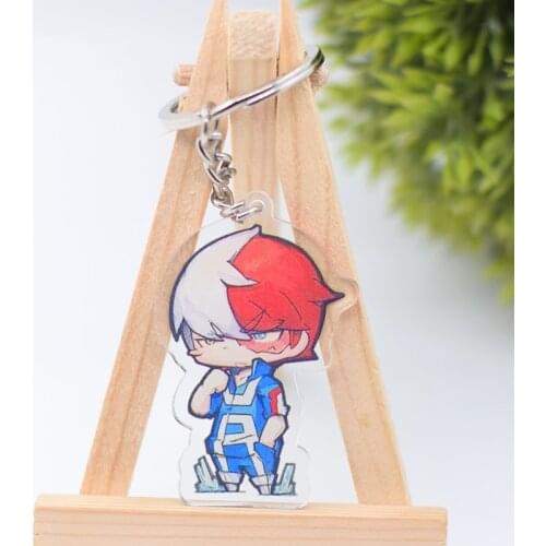 WL035 Boku no Hero Academia Keychain Anime Keyring Accessories