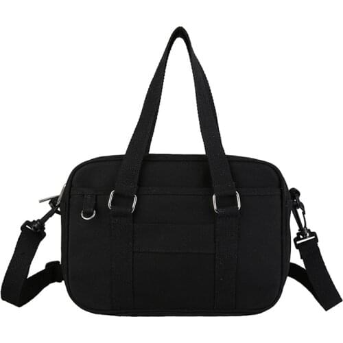 Harajuku Womens Messenger Bag Japanese Anime JK Uniform Canvas School Bag Small Handbag