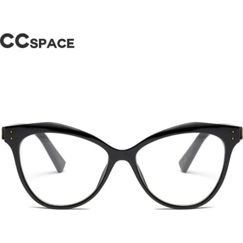 45288 Cat Eye Glasses Frames Anti Blue Women Rivet Lady Optical EyeGlasses Fashion Computer Glasses