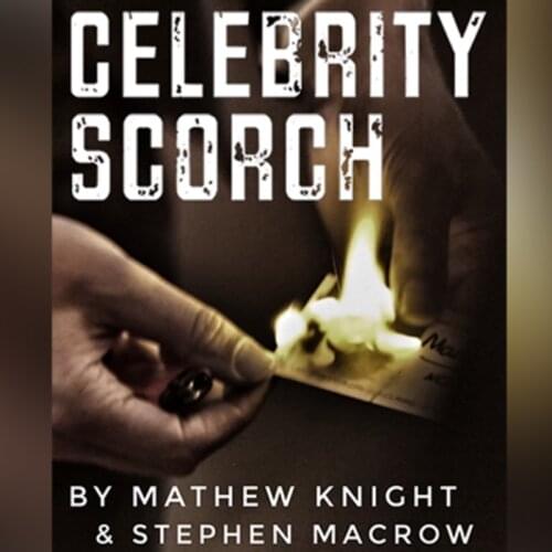 Celebrity Scorch Gimmick Mentalism,Bizarre and Psychokinesis Performer Close up Magic Tricks Illusions Visual Magie Magician Fun