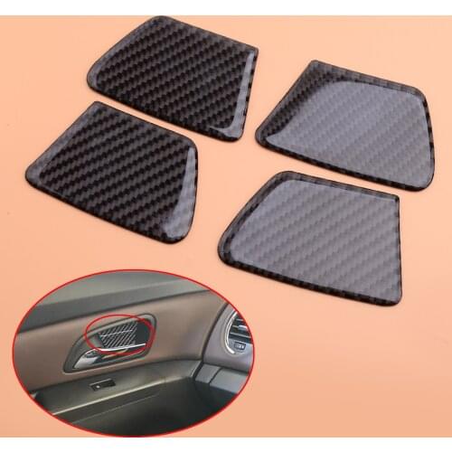 4Pcs Car Interior Door Handle Bowl Trim Cover Sticker Fit for Chevrolet Cruze 2009 2010 2011 2012 2013 2014 2015