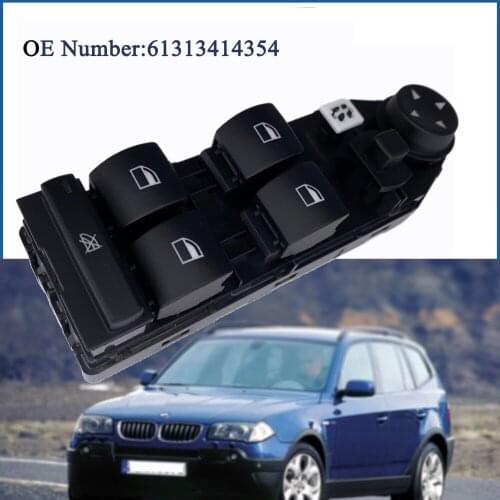 61313414354 Power WIndow Lifter Mirror Switch Unit Regulator Button Console For BMW X3 2004-2010 Car accessories