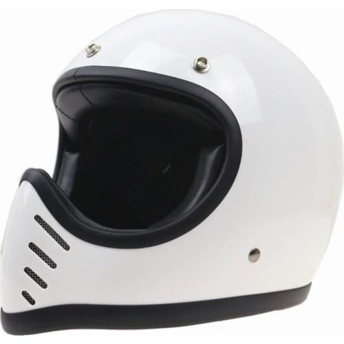 8 air vents design retro helmet Light weight Vintage full face motorcycle helmet pure handmade cool padding leisure and safe