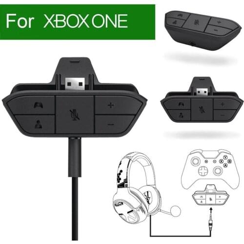 Stereo Headset Adapter Headset Audio Headphone Converter For Microsoft Xbox One Wireless Gamepad Controller