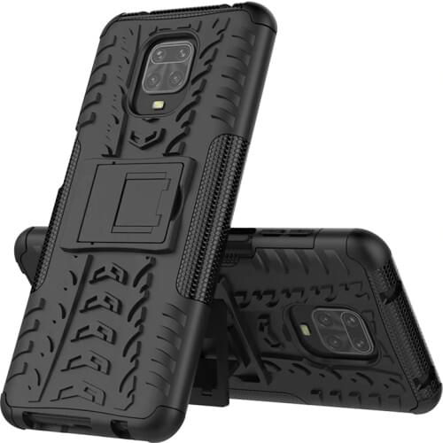 For Xiaomi Redmi Note 9 Case 7A 8A 9A Note 9S Mi 10T Pro Phone Holder Armor Case For Redmi 9C Cover For Xiaomi Poco X3 NFC Case