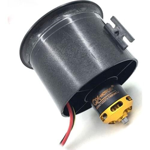 QX-Motor 70mm EDF motor QF2827 1800kv 6s power-saving version of the aircraft model fixed-wing 70mm ducted fan aircraft model