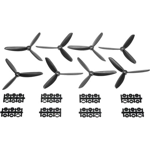 EBOYU(TM) 4 Pair 3-Blade 5045 Propeller CW/CCW for 250 Quadcopter Drone Multirotor