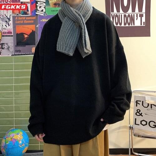 FGKKS Mens Wool Sweaters
